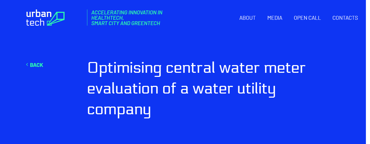 Energiesparverband (ESV): Optimising central water meter evaluation of a water utility company
