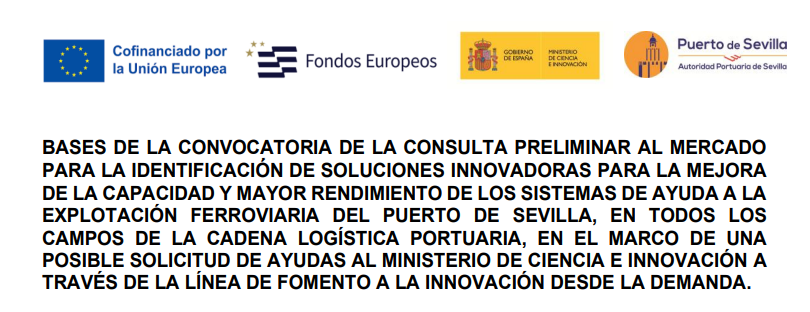 Autoridad Portuaria de Sevilla: Identificación de soluciones innovadoras para la mejora de la capacidad y mayor rendimiento de los sistemas de ayuda